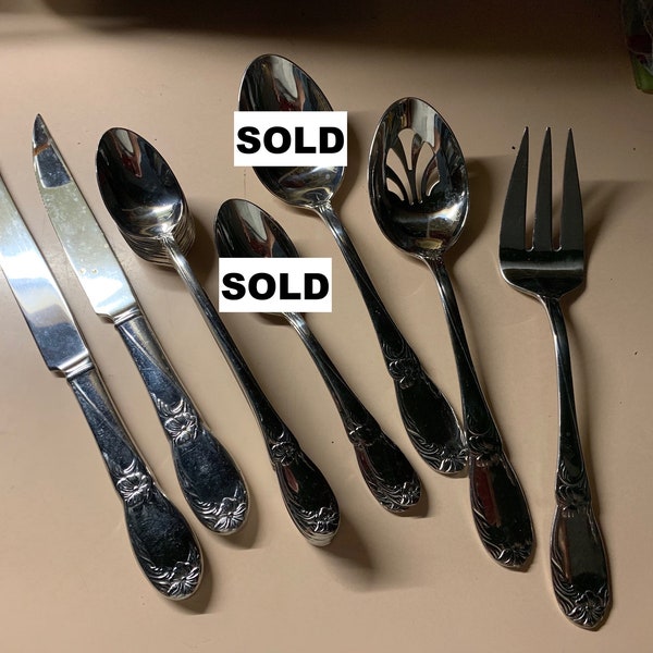 Discontinued Flatware Reed Barton Etsy