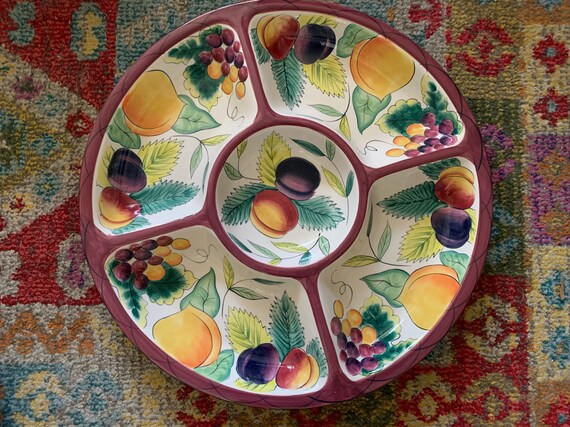 Piaget ornamental platter 1986　ピアジェ　飾り皿 2001 Clay Art of San Francisco Ambrosia 18