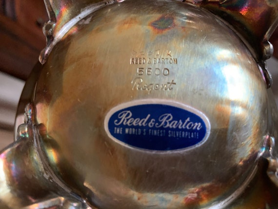 1940s Reed & Barton Silversmiths Regent #5600 Silver-plated