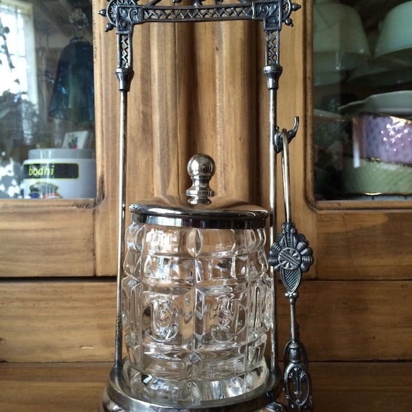 Antique Pickle Castor Etsy