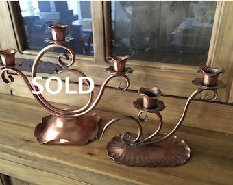 置物 GregorianCopper CandleHolder ServingTray GregorianCopper CandleHolder ServingTray