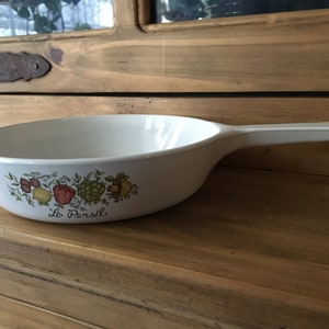 1970s Corning Ware (Centura) Spice of Life 6&quot; Menuette Skillet