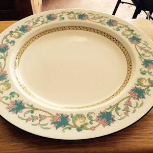 1940s Wedgwood Hard-to-Find 13" Chop Plate (Round Platter) in Shah Cream