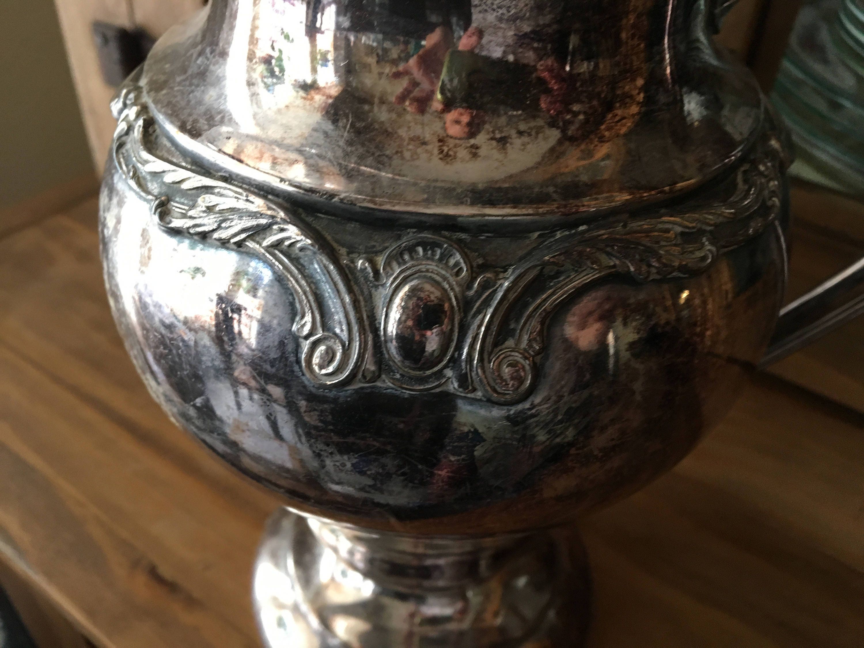 【Webster Wilcox】ギャラリートレー　39cm Rochelle Large Serving Tray, Silver Plated, Webster Wilcox