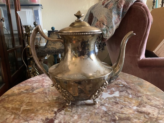 Antique 1800s Colonial Silver Company Quadruple Plate #1102 