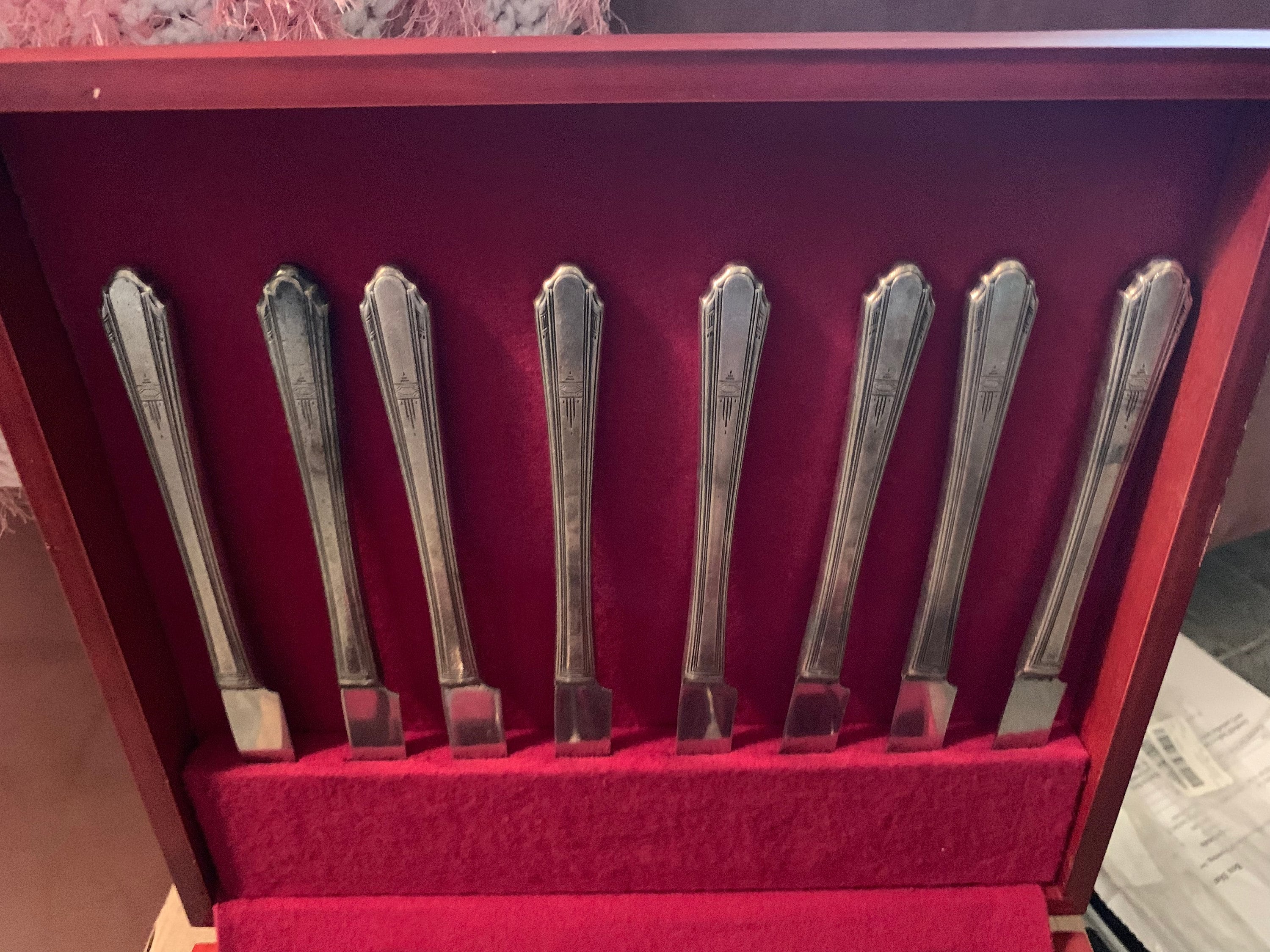 1933 Wm. A. Rogers (now Oneida) Paramount (silver-plate) Art Deco
