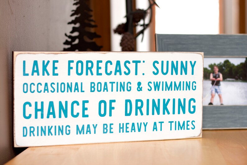Lake House Decor Best Gifts For Dad Rustic Home Signs Etsy