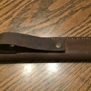 Four Way Bushcraft Rasp/File With Hand Crafted Leather Sheath
