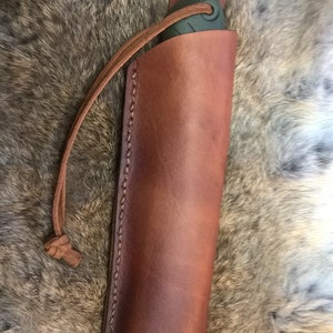 Handmade Leather Sheath For Bahco Laplander Folding Saw