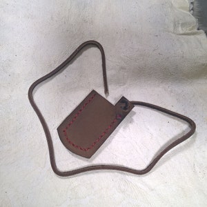 Flintlock Frizzen Cover Leather Handmade Safety