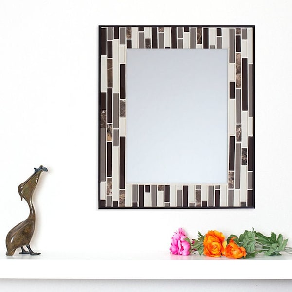 Sandwood Mosaic Mirror