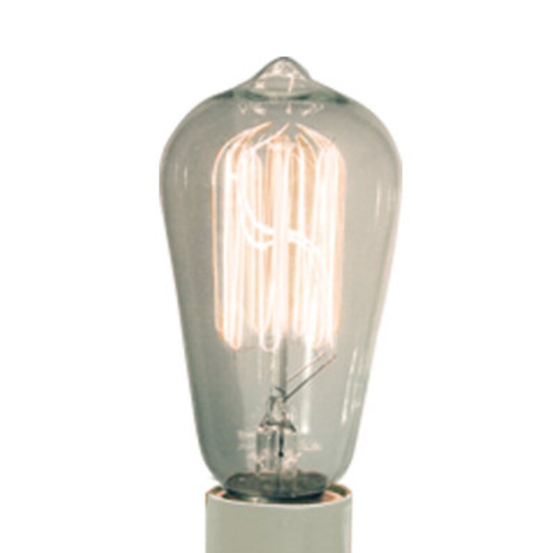 Antique Reproduction Edison Light Bulb - 40 and 60 Watt