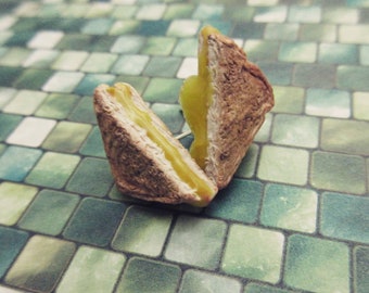 Tiny Grilled Cheese Sandwich Earrings