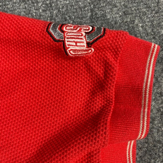 Nike Ohio State  Polo Mens M Red Polo Shirt Vinta… - image 3