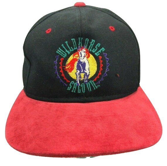 WILDHORSE SALOON Men's Snapback Vintage Embroider… - image 1