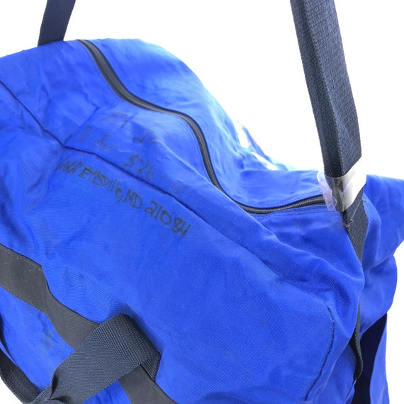 POLO SPORT Blue Large Duffel Gym Bag Nylon Vintag… - image 6