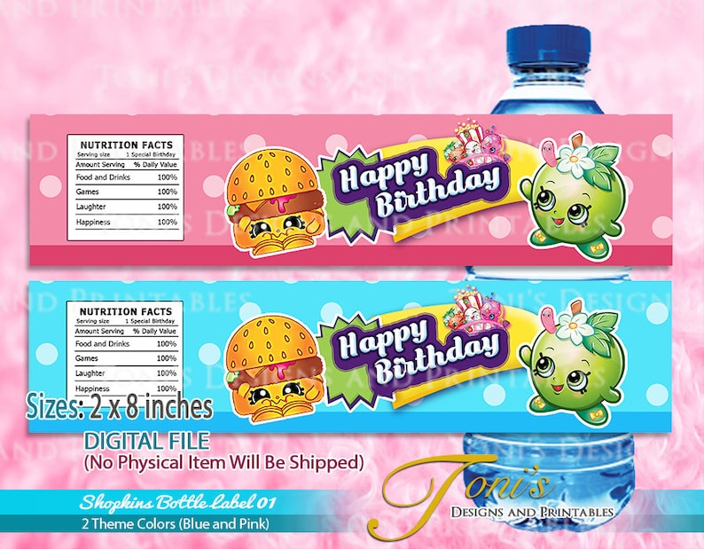 SHOPKINS H2o Bottle Labels, Shopkins Printable Labels, Electronic Down load, Shopkins Birthday, Shopkins Concept Celebration, Printable Shopkins photograph relating to Free Printable Shopkins Food Labels titled SHOPKINS H2o Bottle Labels, Shopkins Printable Labels, Electronic Obtain, Shopkins Birthday, Shopkins Concept Bash, Printable Shopkins