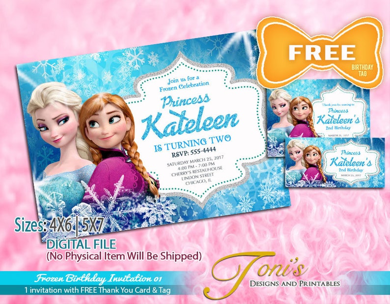 FROZEN Invitation, Frozen Birthday Invitation, Absolutely free Frozen Thank Oneself Card Tag, Frozen Topic Celebration, Frozen Printable, Cost-free Enhancing 01 picture regarding Free Frozen Printable named FROZEN Invitation, Frozen Birthday Invitation, Totally free Frozen Thank Your self Card Tag, Frozen Concept Bash, Frozen Printable, Free of charge Modifying 01