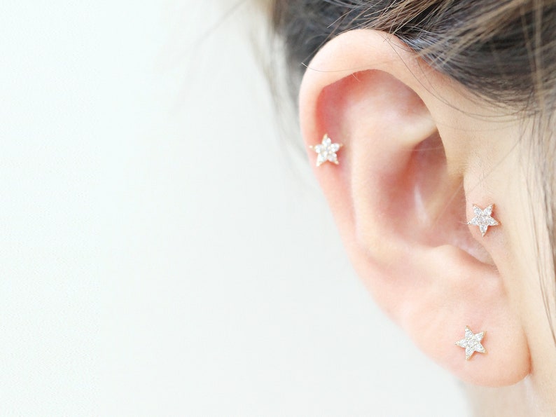 piercing tragus etsy