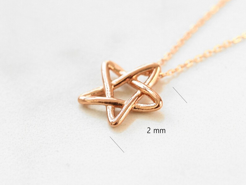 14K Solid gold Star necklace,Delicate gold necklace,star necklace,Dainty necklace,necklace,Gift for her,Delicate layered necklace,gold chain