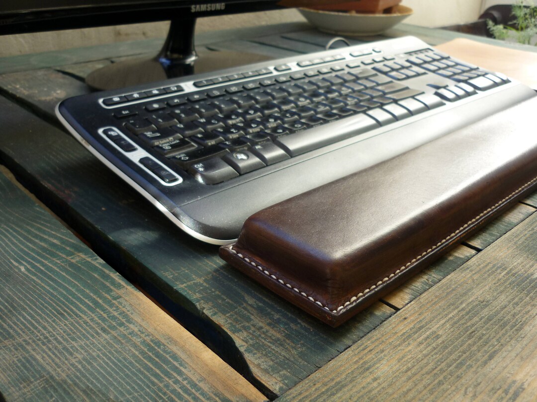 Leather Keyboard Wrist Rest, Ergonomic Wrist Support, Corporate Gift