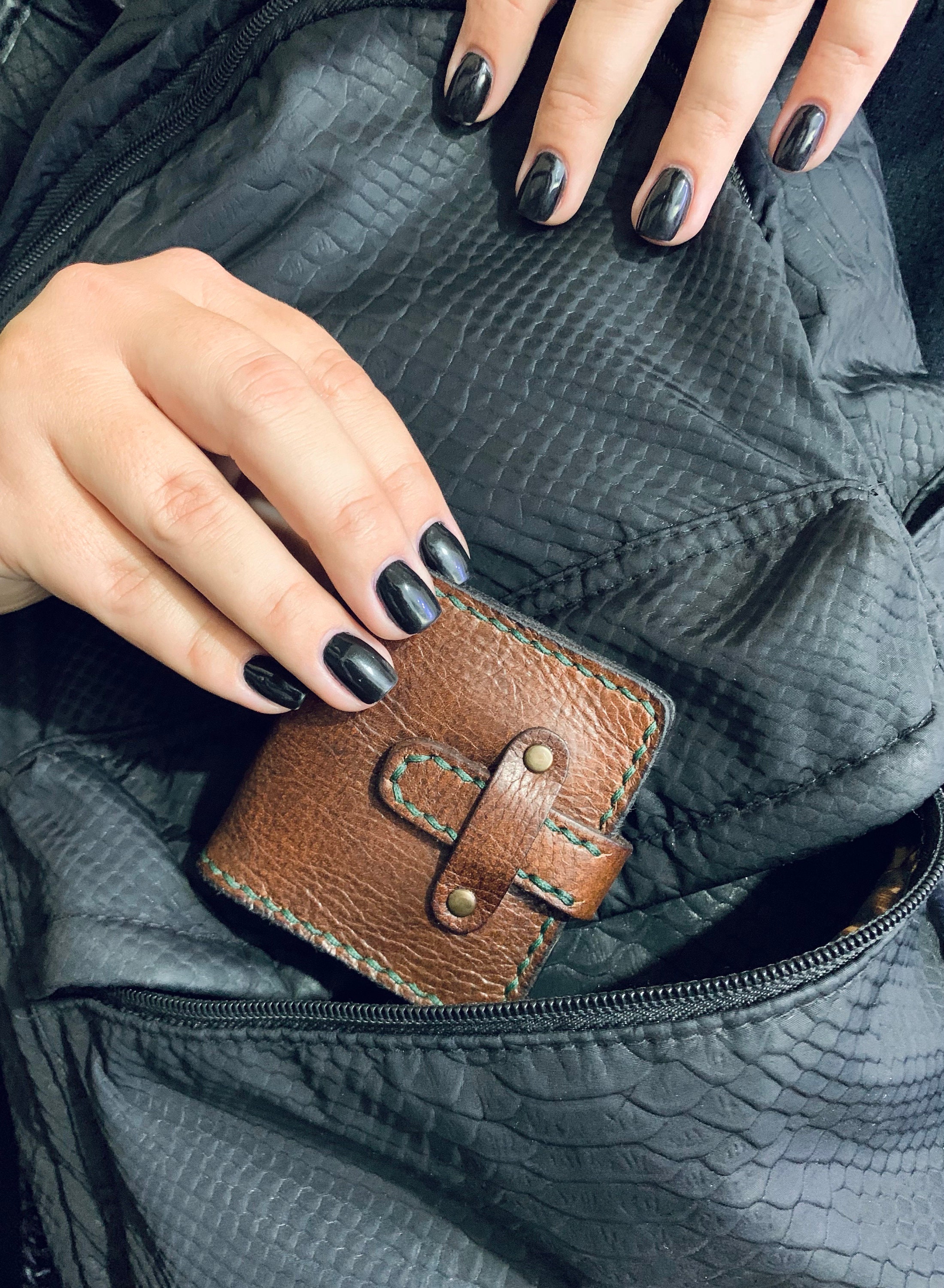 Cartera plegable del condón AXEL estuche de carta francesa - Etsy