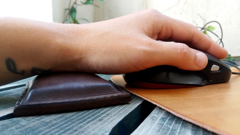 leather wrist rest support Mouse Wrist rest corporate gift mouse wrist pad Desk Accessory WORK FROM HOME ergonomic wrist support