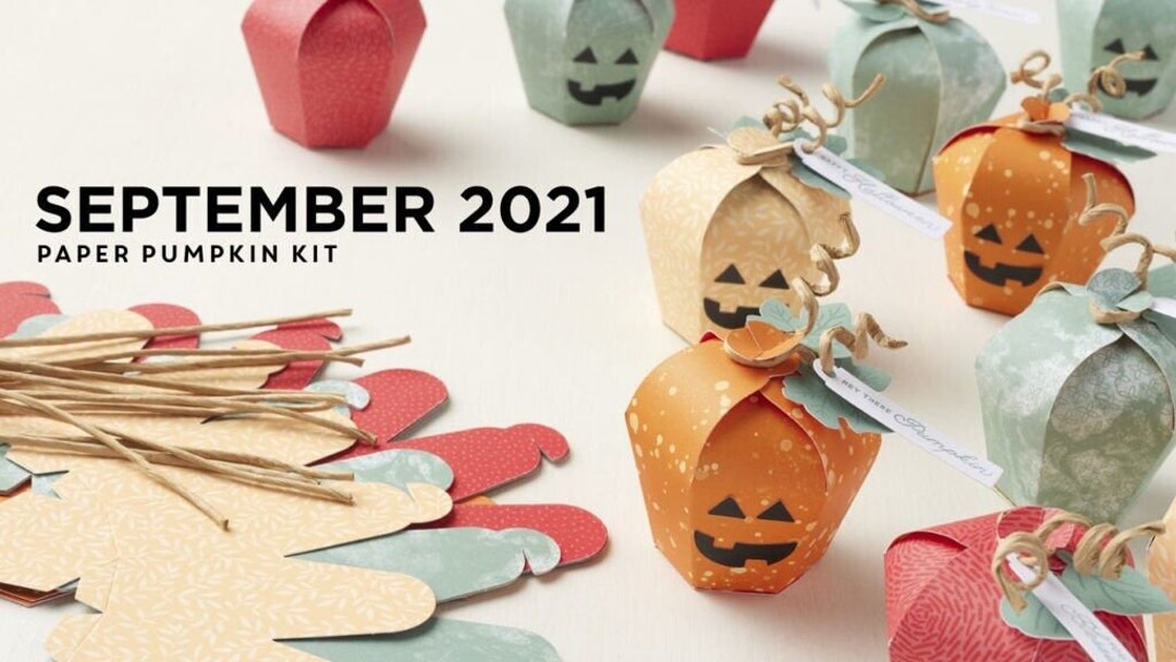 Paper Pumpkin HAUNTS & HARVEST FULL Kit Sept 2021 Card Kit Stampin' Up