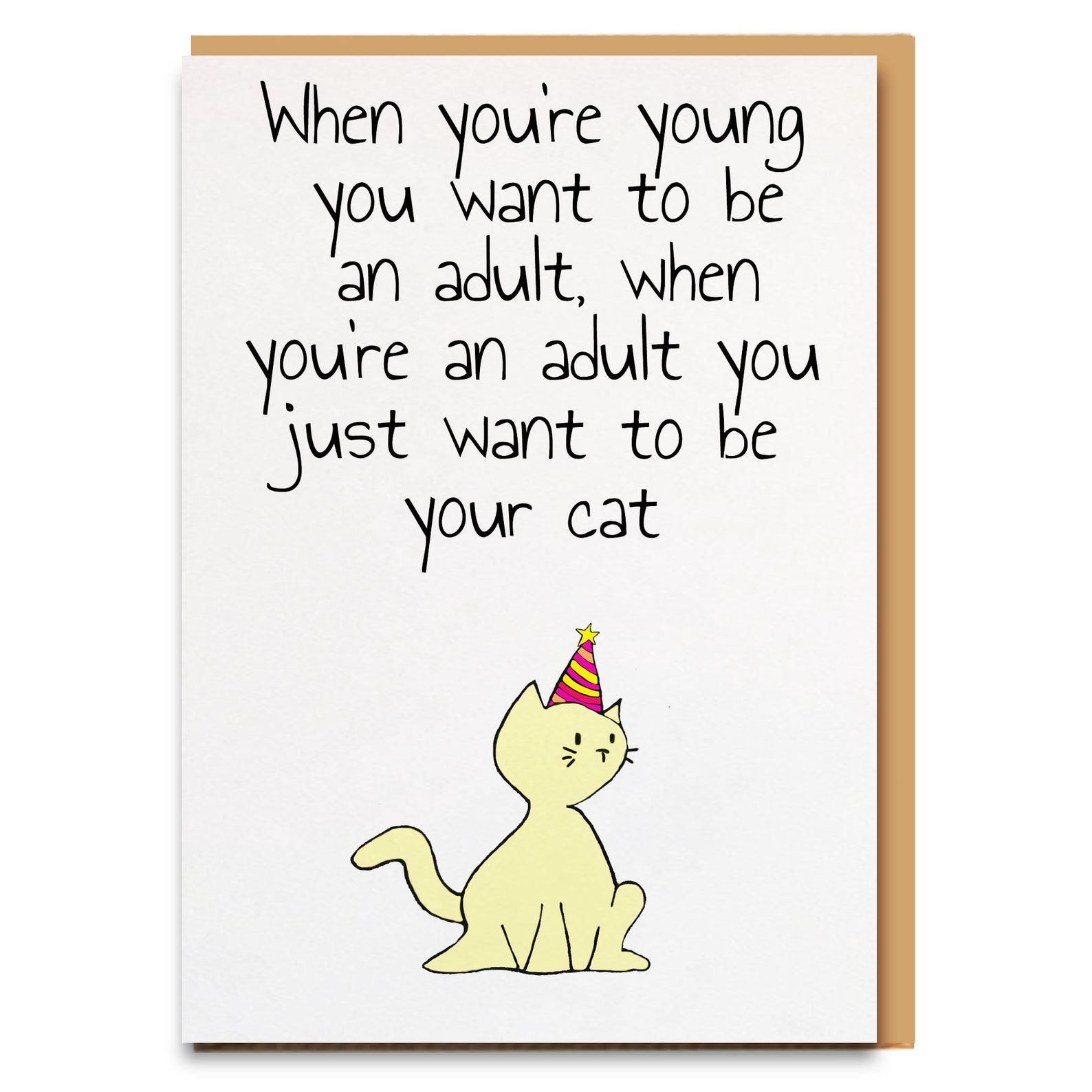 Crazy Cat Lady Birthday Card Funny Birthday Card Cat Lover Etsy UK