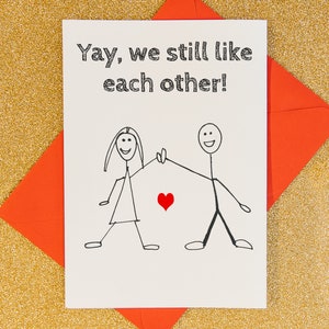 Funny anniversary card, cards for husband, card for boyfriend, cards for him, card for him, funny valentines card, valentines day card wife