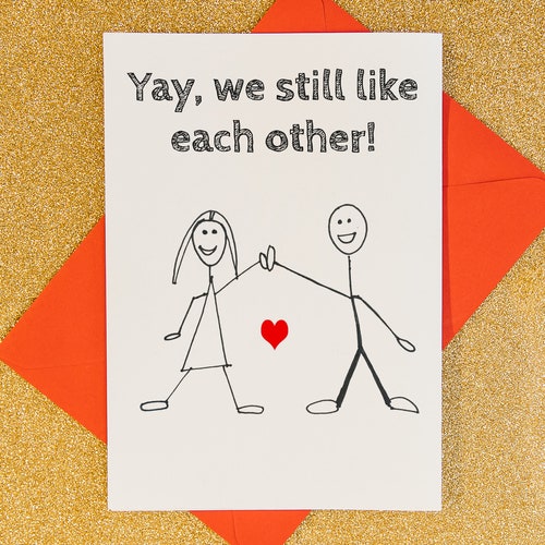 Funny Anniversary Card Cards for Husband Card for Boyfriend - Etsy Funny Anniversary Card Cards for Husband Card for Boyfriend - Etsy