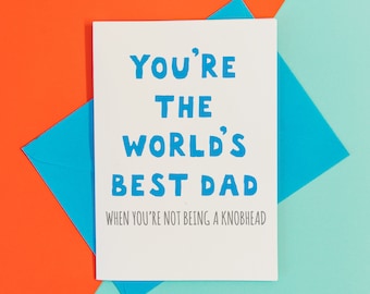 Dad birthday card funny, rude card dad, funny dad birthday gift, dad birthday cards, father's day card for dad, funny father's day gifts