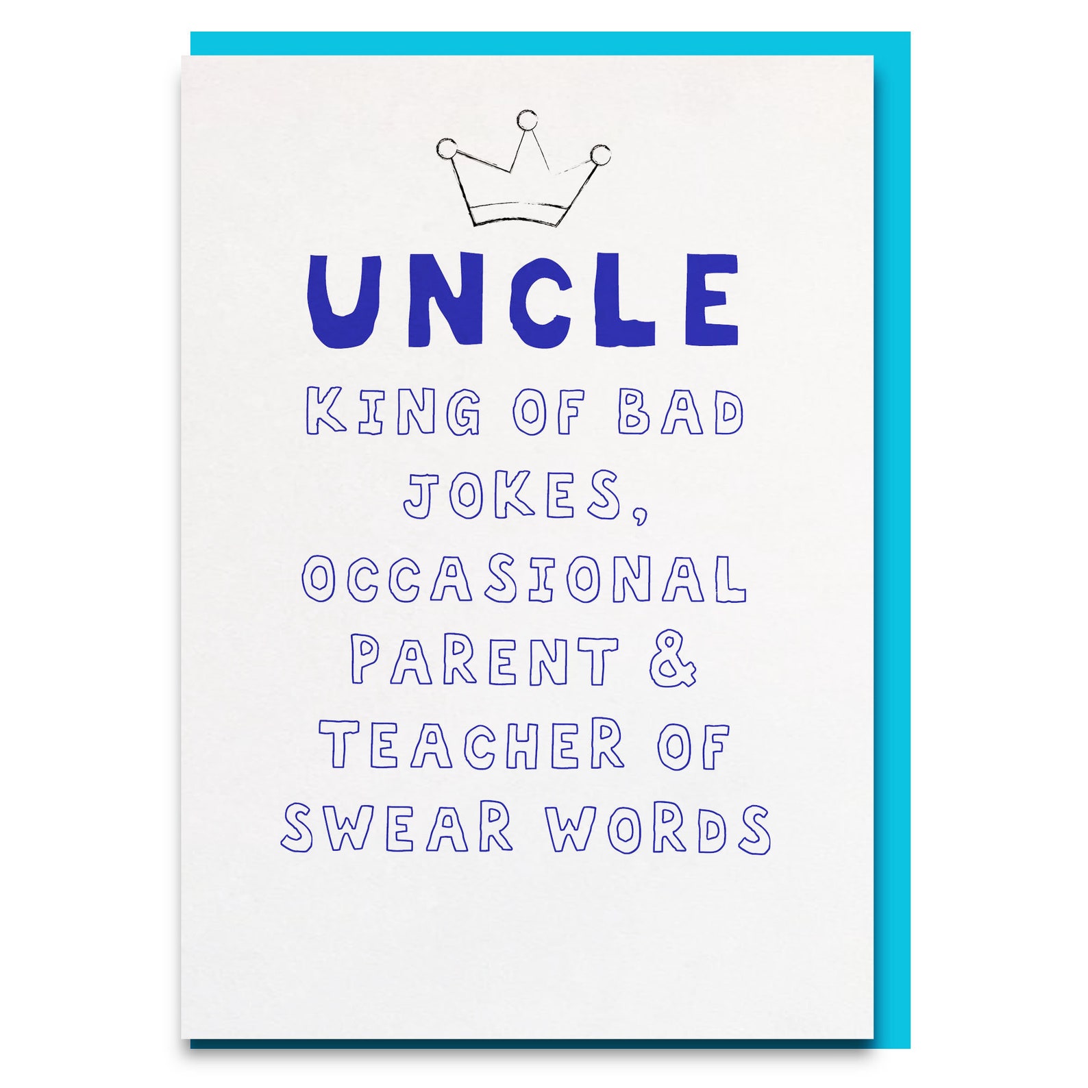 Uncle Fathers Day Card Funny Fathers Day Card For Uncle Etsy