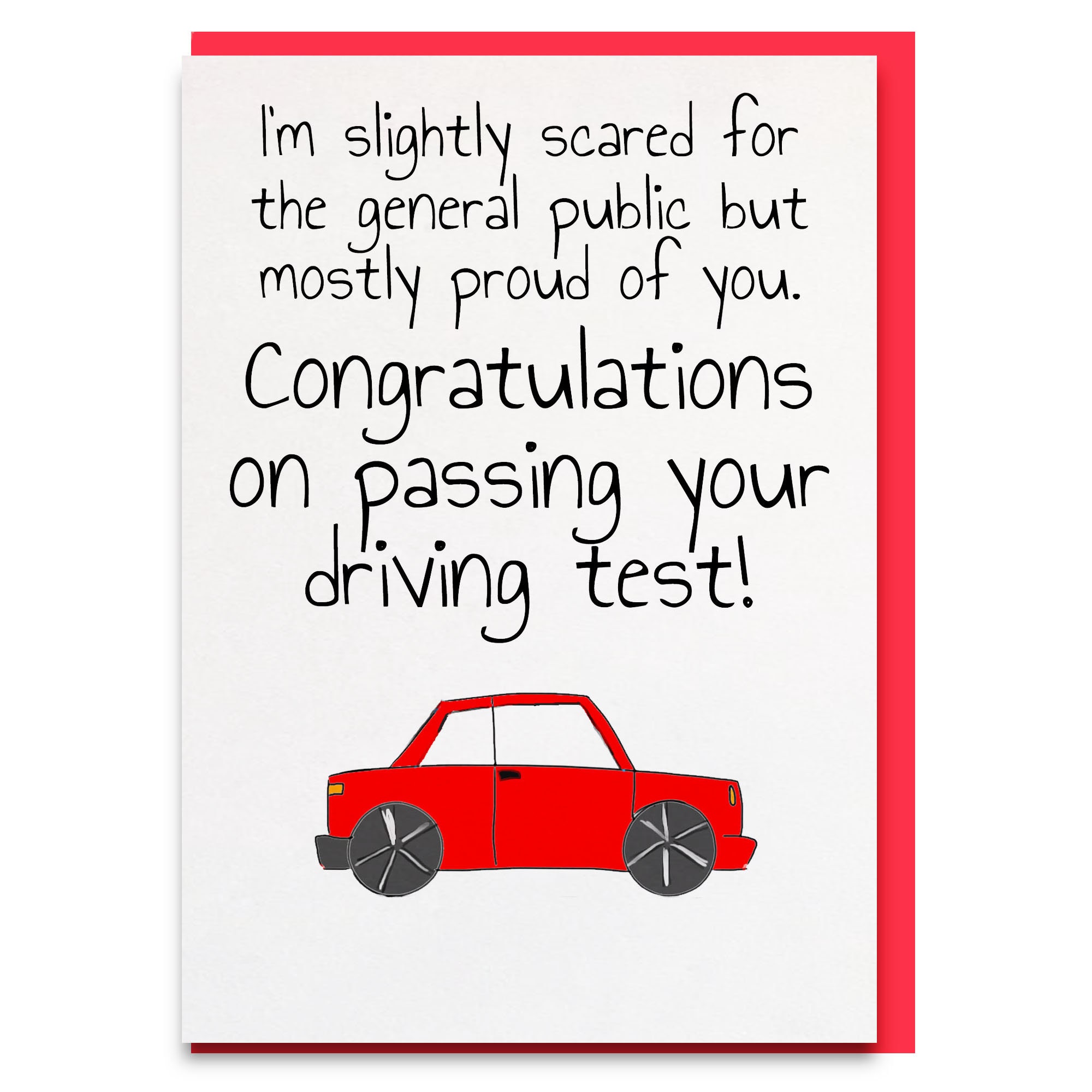 Passed Driving Test Card Passed Your Driving Test Card Etsy UK
