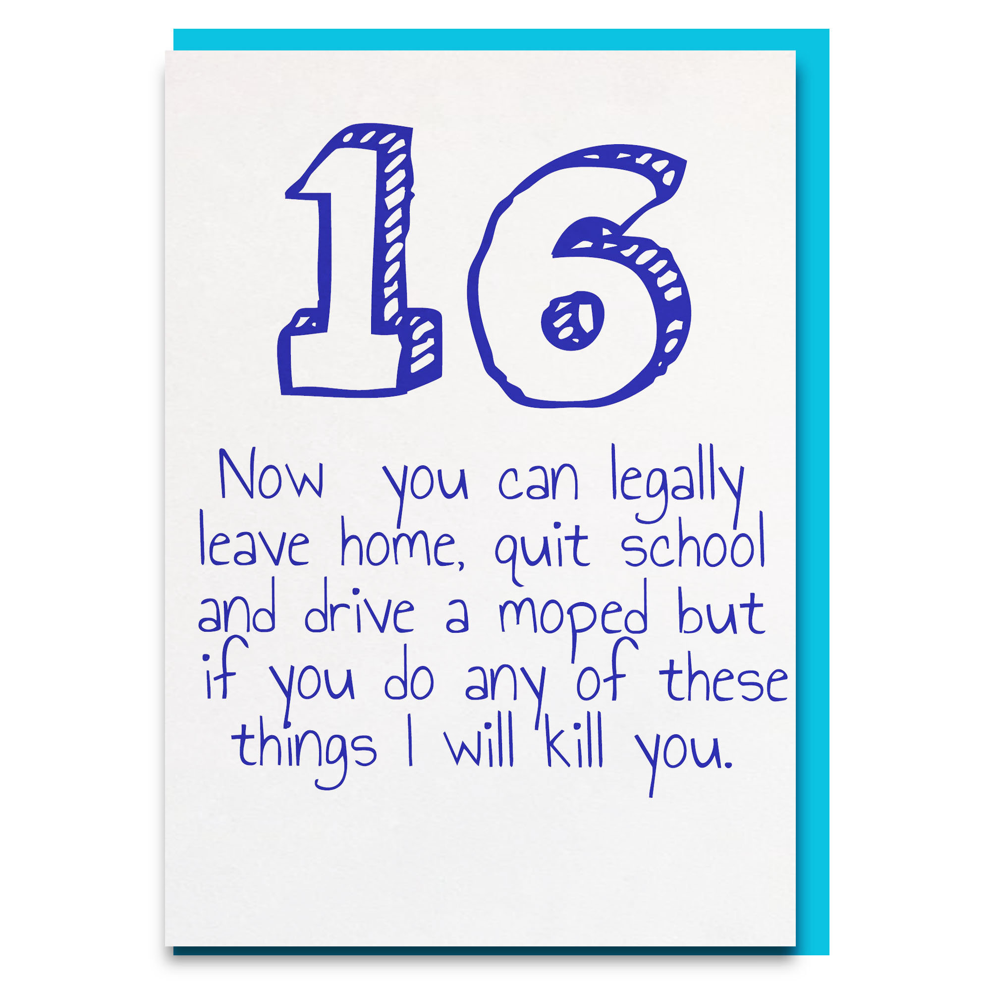 16th Birthday Card Son Funny 16th Birthday Card Brother 16th - Etsy Hong Kong