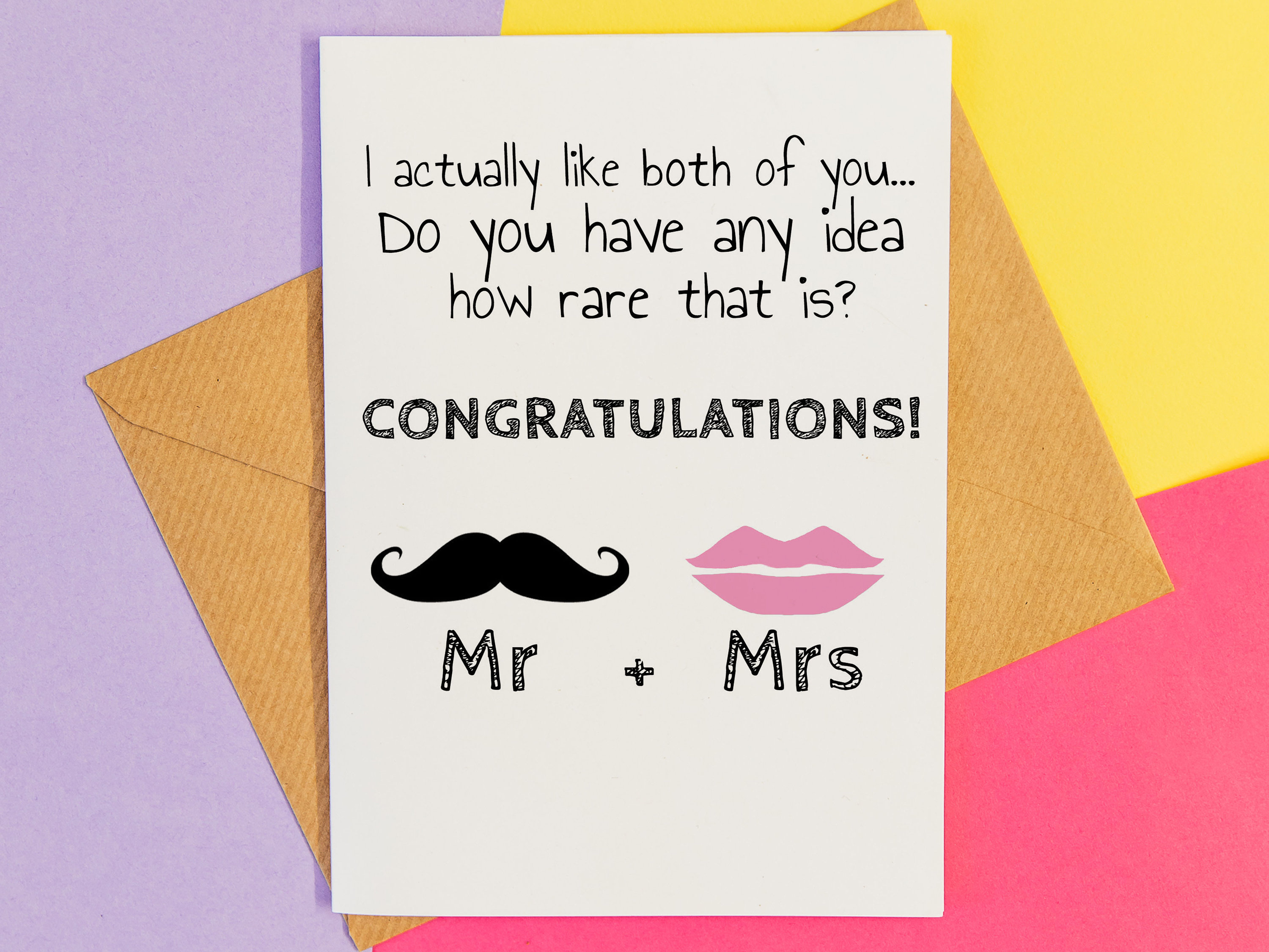 Funny Wedding Cards Wedding Card Wedding Congratulations - Etsy Funny Wedding Cards Wedding Card Wedding Congratulations - Etsy