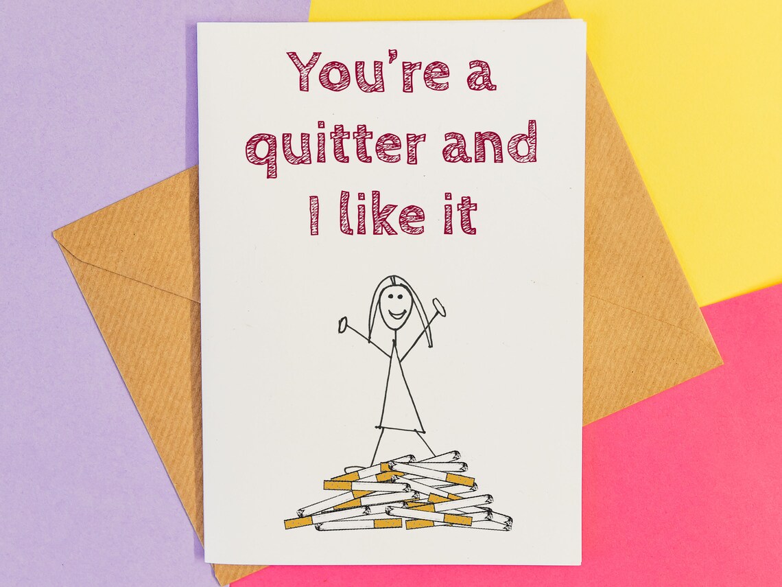 Quit Smoking Gift Quit Smoking Gift Ideas Quit Smoking Etsy UK