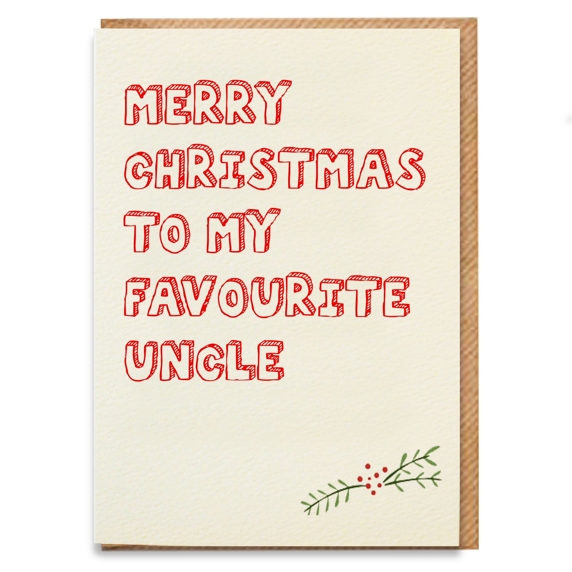 Uncle christmas card christmas card for uncle uncle | Etsy