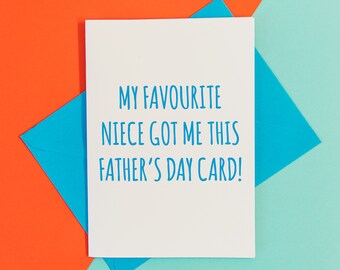 Uncle father's day card uncle, funny father's day card for Uncle from nephew, cheeky fathers day gift for uncle, uncle father's day gifts