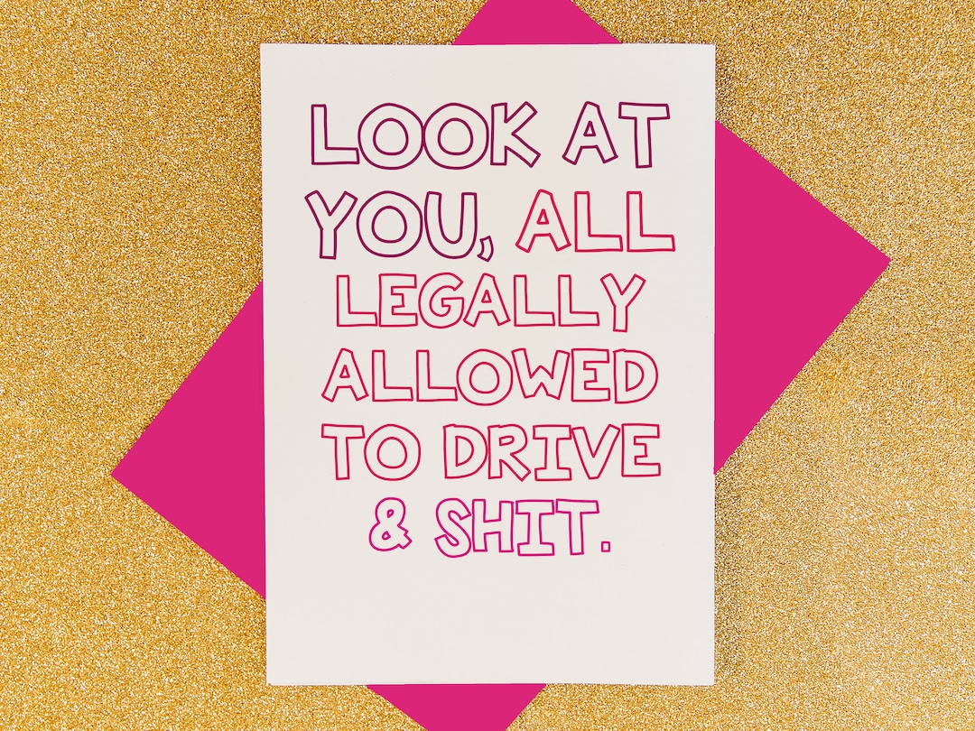 Funny Drvng Test Card | Passed Drvng Test Card | Funny Test Card