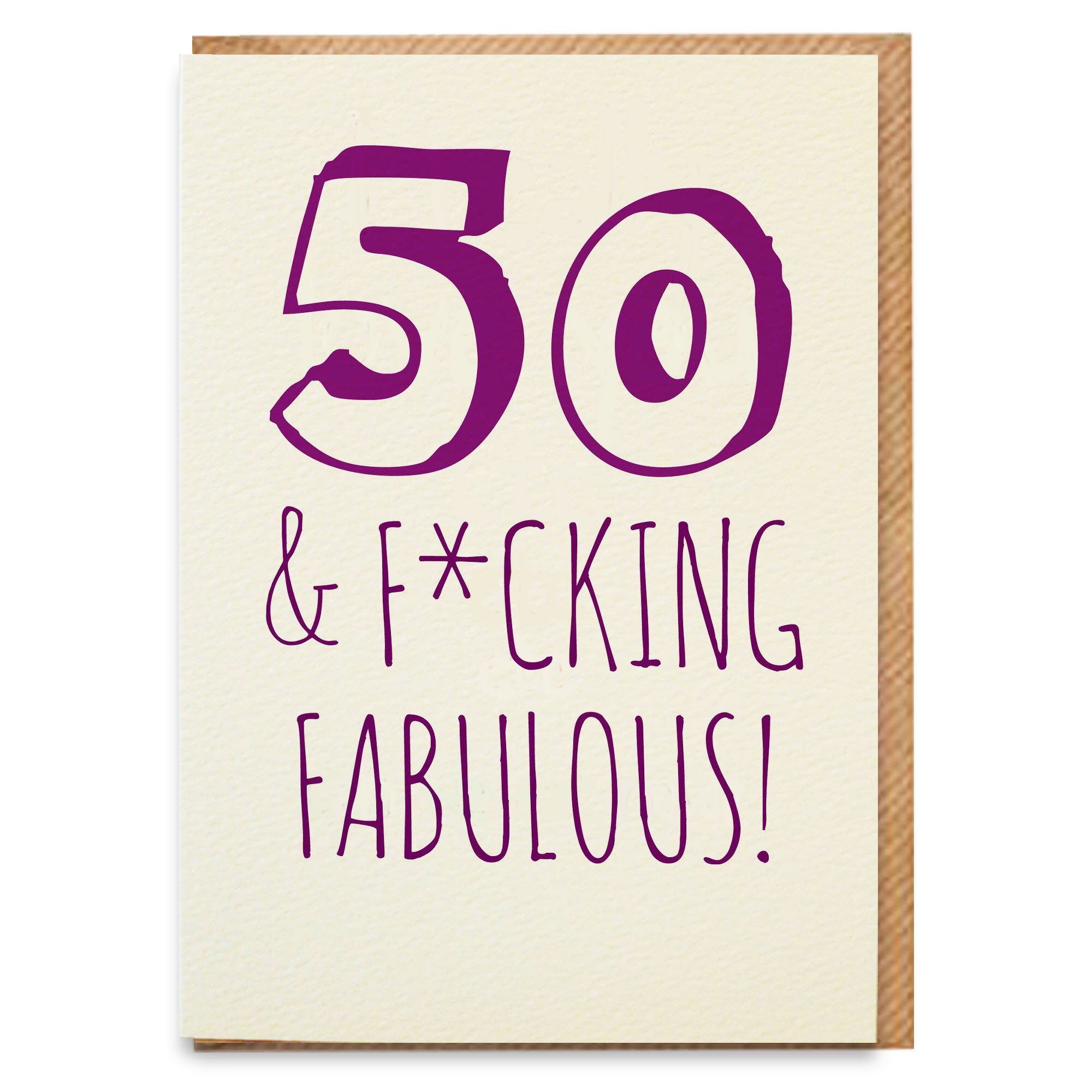 Funny 50th Birthday Card For Her 50th Birthday Card 50th Etsy