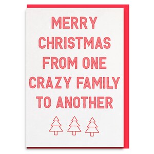 Family christmas card, funny family christmas cards, friend christmas card, neighbour christmas card, christmas gifts, sister christmas card