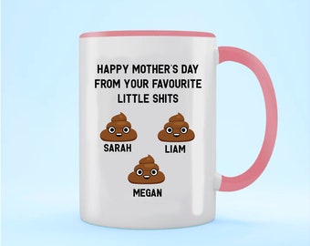 Personalised funny Mother's day mug, rude mothers day mug, cheeky mothers day gift, funny gift for mum, mam, mom, ma