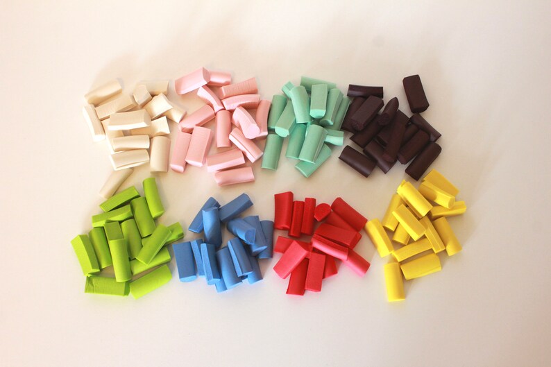 24 pcs of Java chips-foam chunks-slime supplies-slime supplies free shipping-slime shops-slime supplies cheap-java chips cheap-slime shops