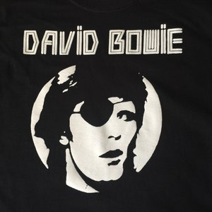 David Bowie Ziggy Patch Top S/M/L/XL  Shirt
