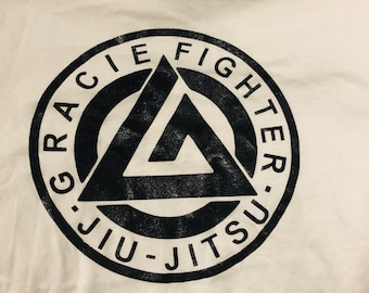 Gracie Fighter Jiu Jitsu Top S/M/L/XL/2X Shirt