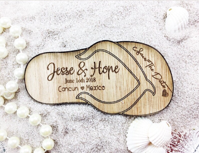 Save The Date Destination Wedding Beach Wedding Unique Save Etsy