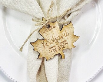 autumn place cards