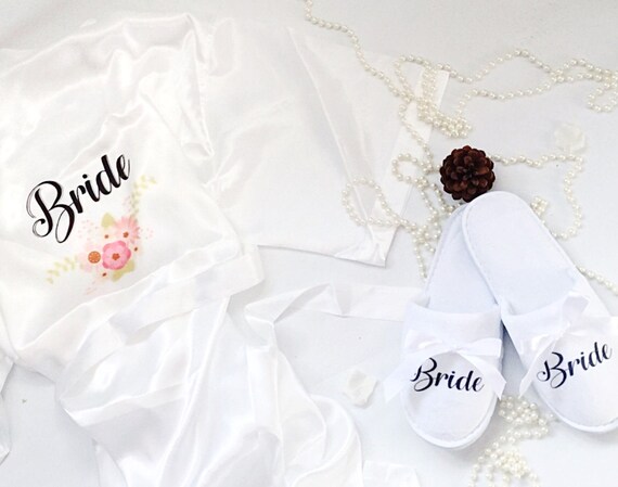 gown and slipper gift set