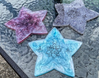 Star Resin Coasters